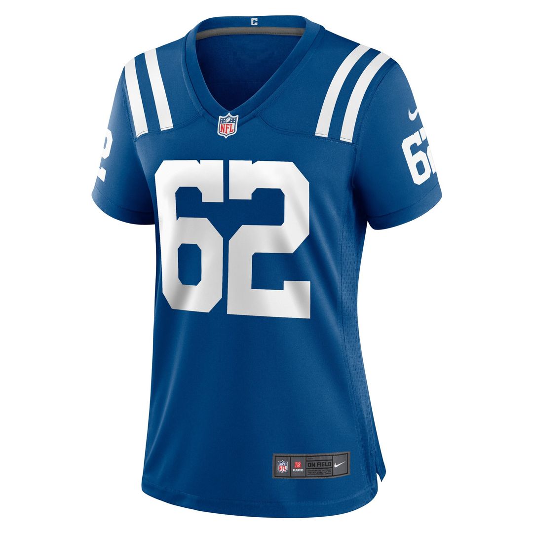 Wesley French Indianapolis Colts Nike Women's Game Player Jersey - Royal Official NFL Team Apparel Football Fan Gear