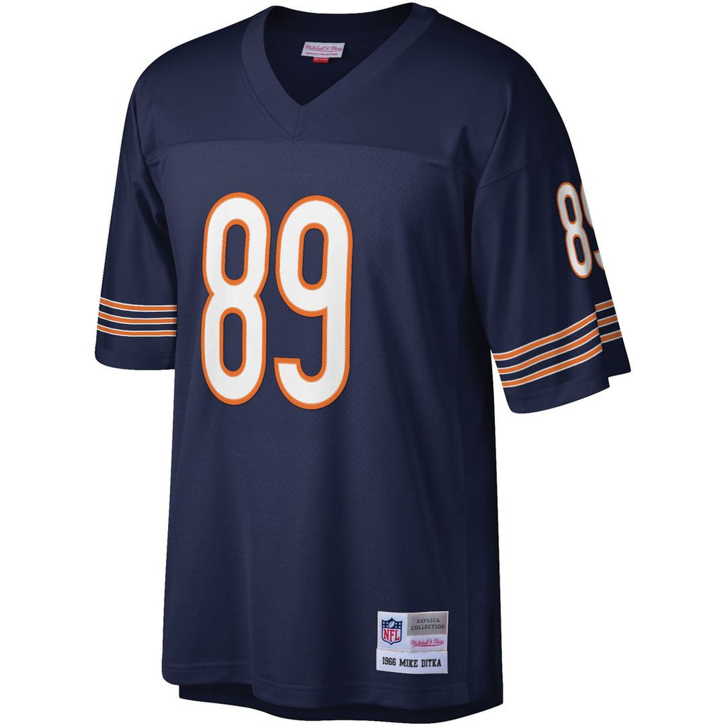 Mike Ditka Chicago Bears Mitchell & Ness Legacy Replica Jersey - Navy Official NFL Team Apparel Football Fan Gear