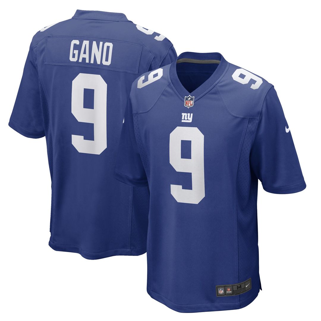 Graham Gano New York Giants Nike Team Game Player Jersey - Royal Official NFL Team Apparel Football Fan Gear