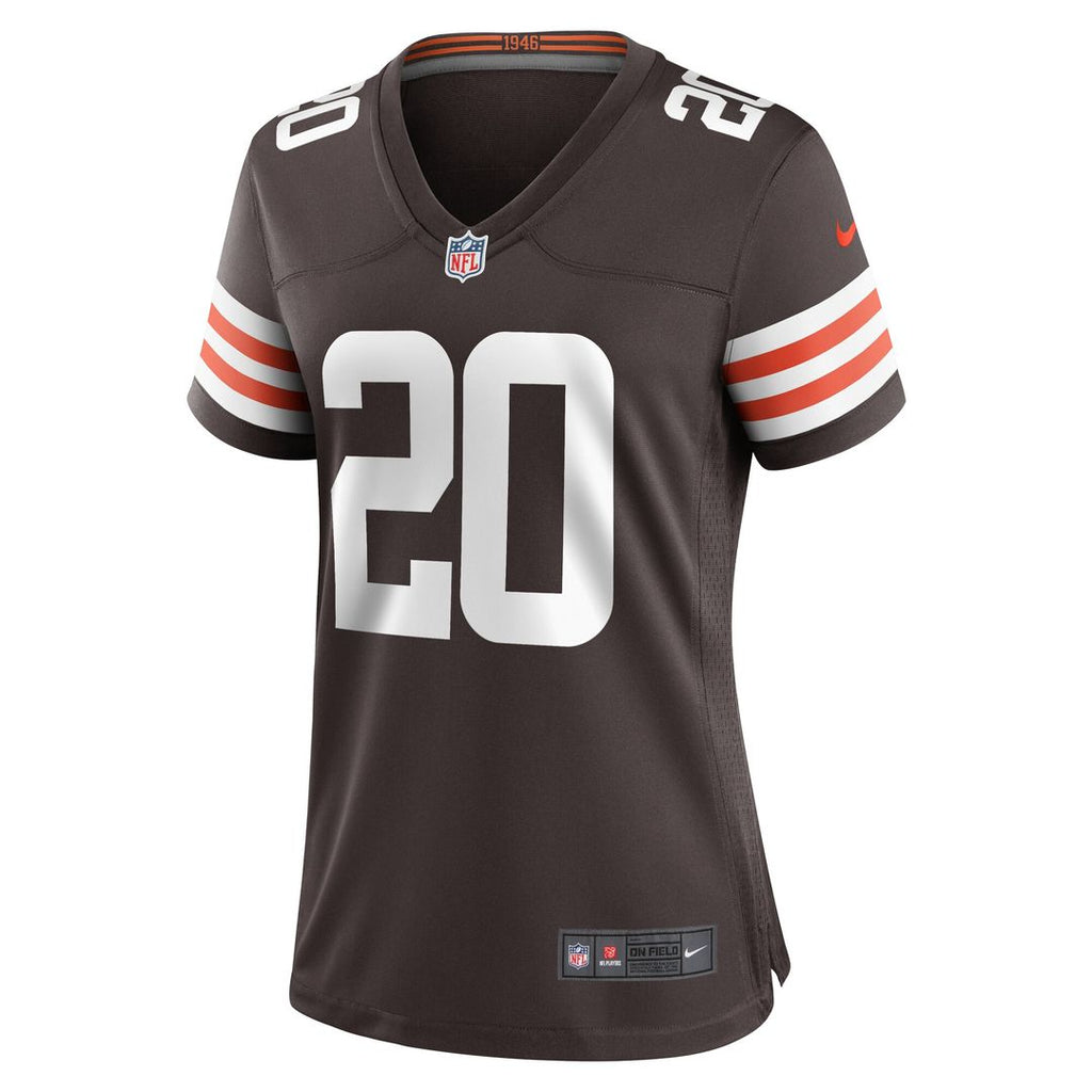 Pierre Strong Jr. Cleveland Browns Nike Women's Team Game Jersey - Brown Official NFL Team Apparel Football Fan Gear