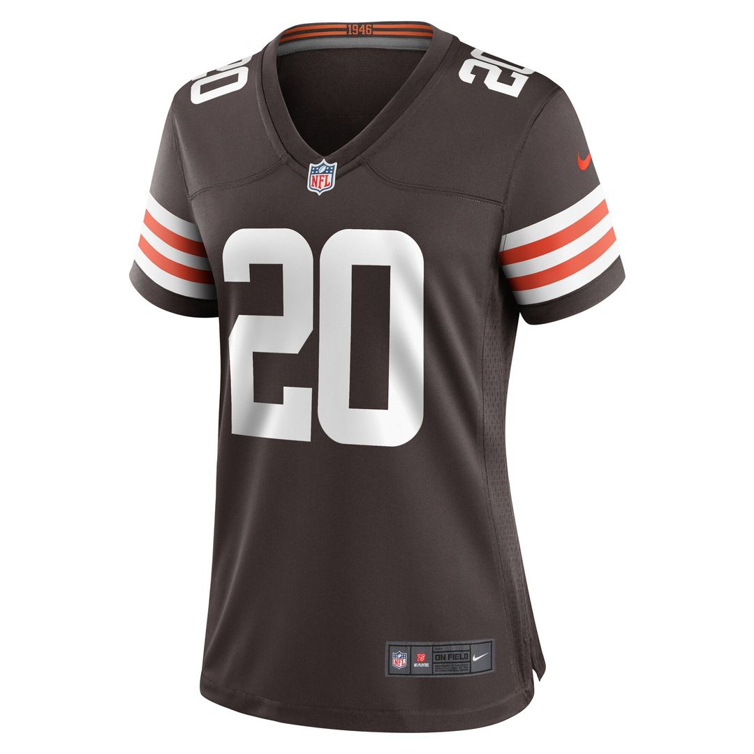 Pierre Strong Jr. Cleveland Browns Nike Women's Team Game Jersey - Brown Official NFL Team Apparel Football Fan Gear