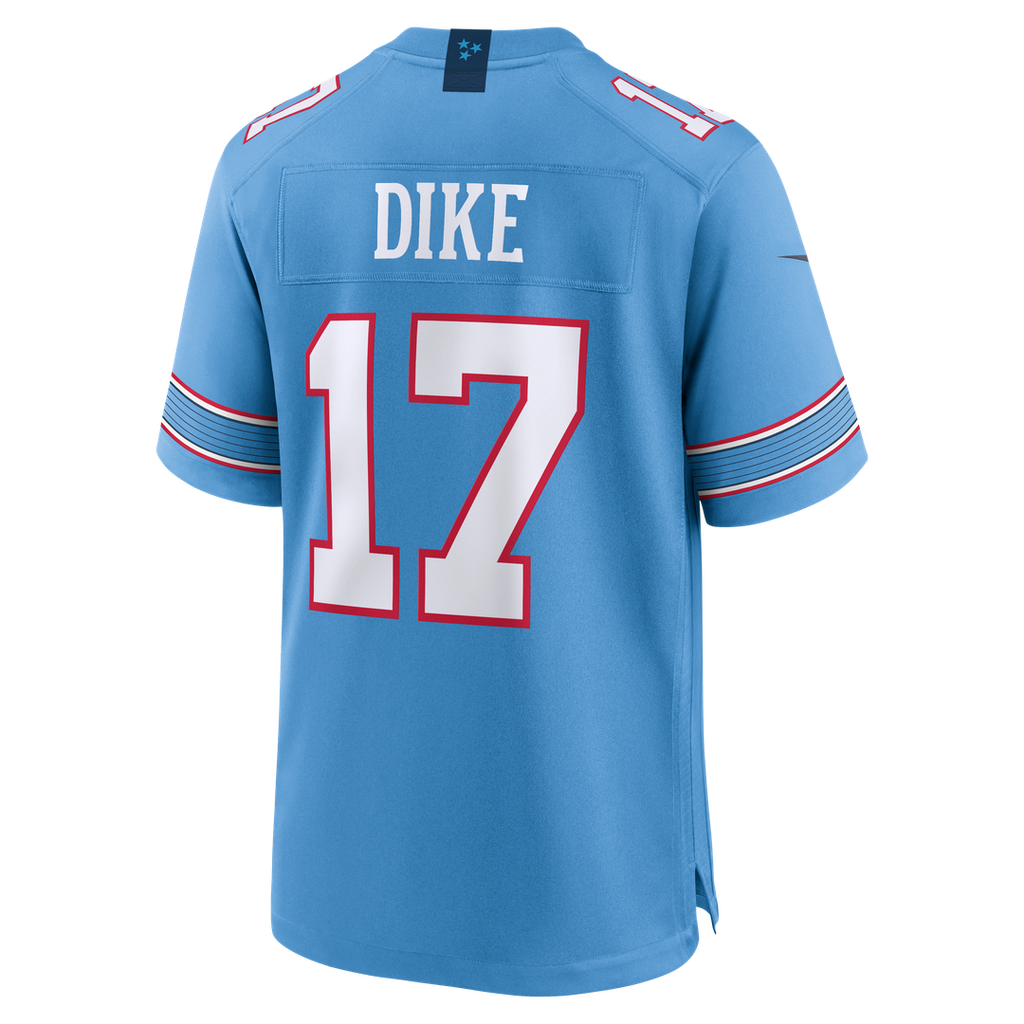 Chimere Dike Tennessee Titans Nike Team Game Jersey - Light Blue Official NFL Team Apparel Football Fan Gear