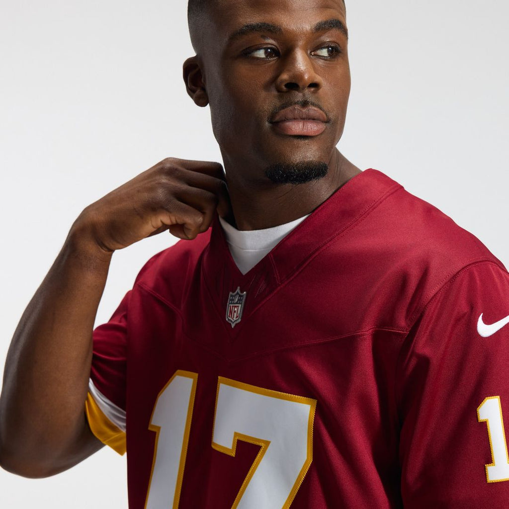Terry McLaurin Washington Commanders Nike Vapor F.U.S.E. Stitched Limited Jersey - White Official NFL Team Apparel Football Fan Gear