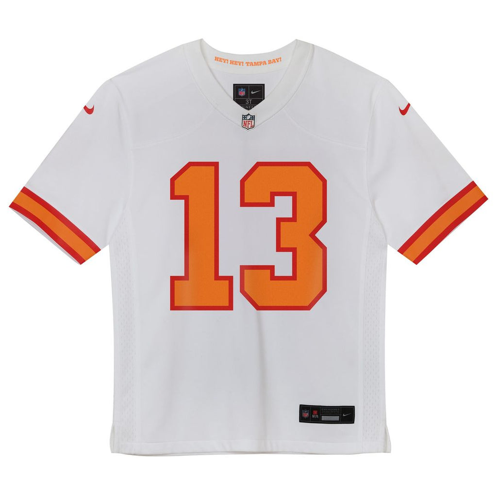 Mike Evans '76 Tampa Bay Buccaneers Preschool Game Jersey - White Official NFL Team Apparel Football Fan Gear