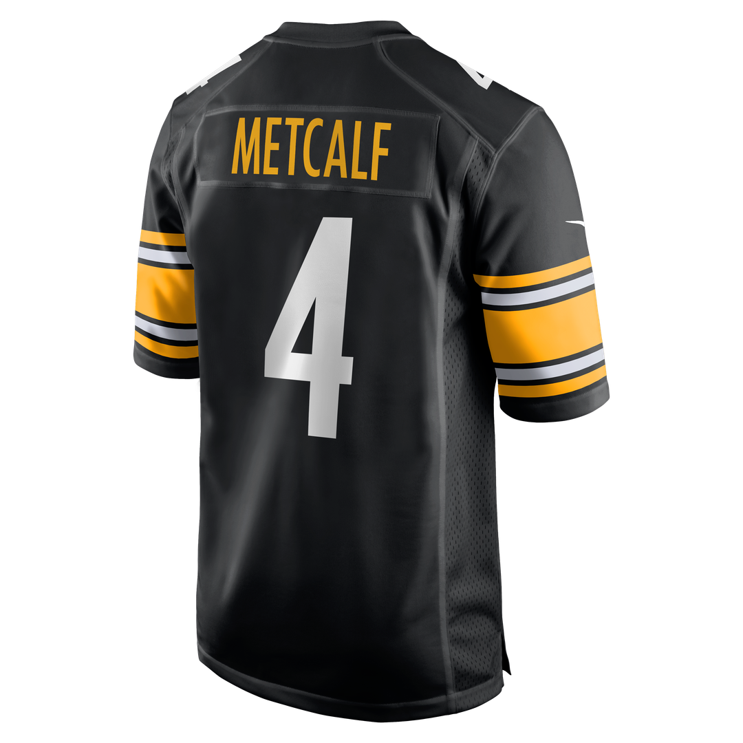 DK Metcalf Pittsburgh Steelers Nike Game Player Jersey - Black Official NFL Team Apparel Football Fan Gear