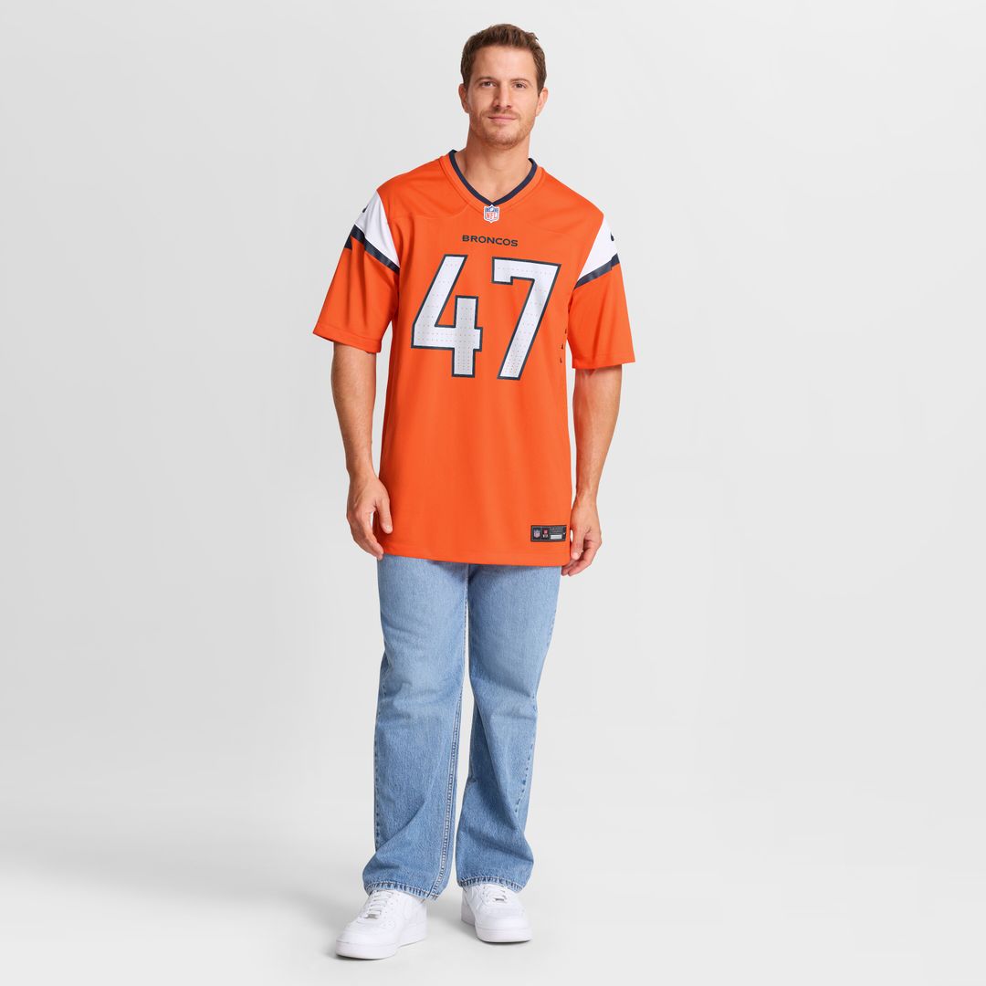 Karene Reid Denver Broncos Nike Team Game Jersey - Orange Official NFL Team Apparel Football Fan Gear