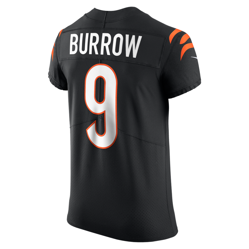 Joe Burrow Cincinnati Bengals Nike Vapor Elite Jersey - Black Official NFL Team Apparel Football Fan Gear