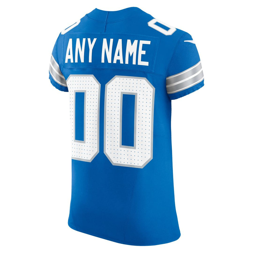 Detroit Lions Nike Alternate Vapor F.U.S.E. Elite Custom Jersey - Black Official NFL Team Apparel Football Fan Gear