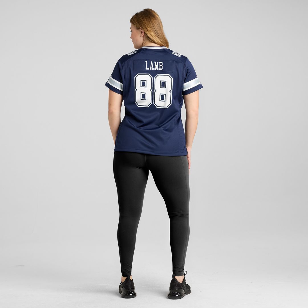 CeeDee Lamb Dallas Cowboys Nike Women's Game Jersey - Navy Official NFL Team Apparel Football Fan Gear