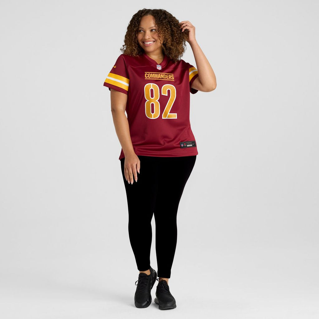 Ben Sinnott Washington Commanders Nike Women's Team Game Jersey - Burgundy Official NFL Team Apparel Football Fan Gear