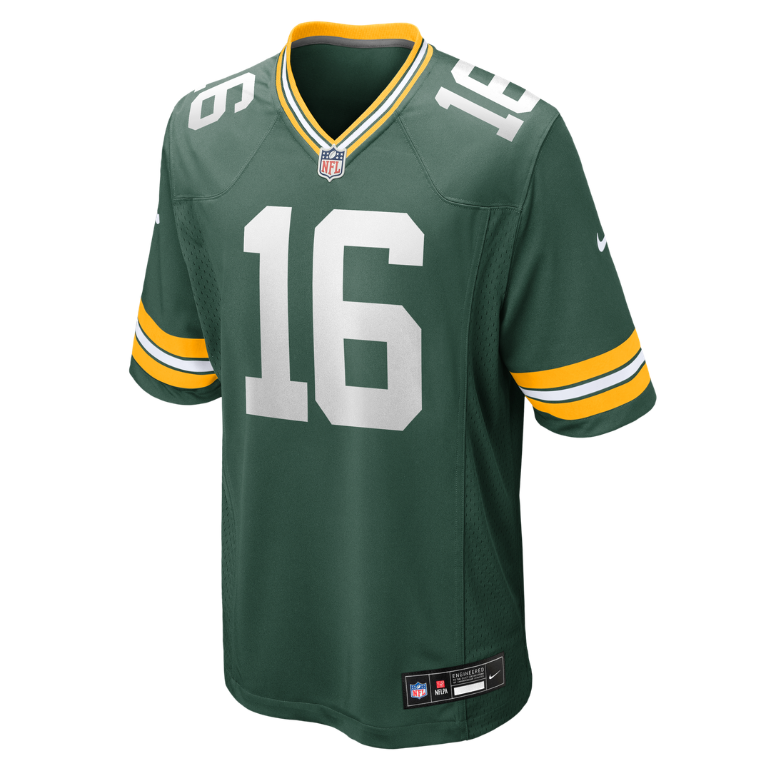 Bo Melton Green Bay Packers Nike Team Game Jersey - Green Official NFL Team Apparel Football Fan Gear