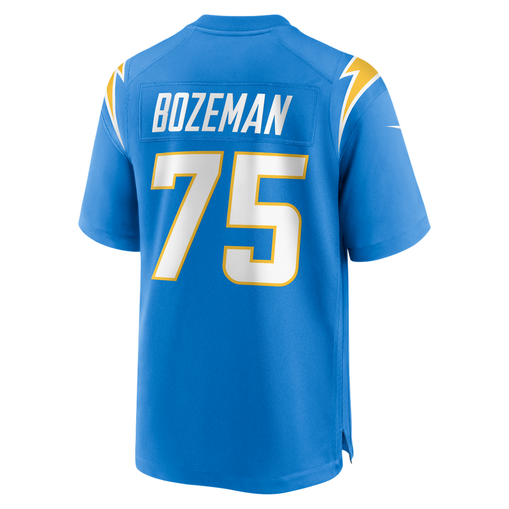 Bradley Bozeman Los Angeles Chargers Nike Game Jersey - Powder Blue Official NFL Team Apparel Football Fan Gear