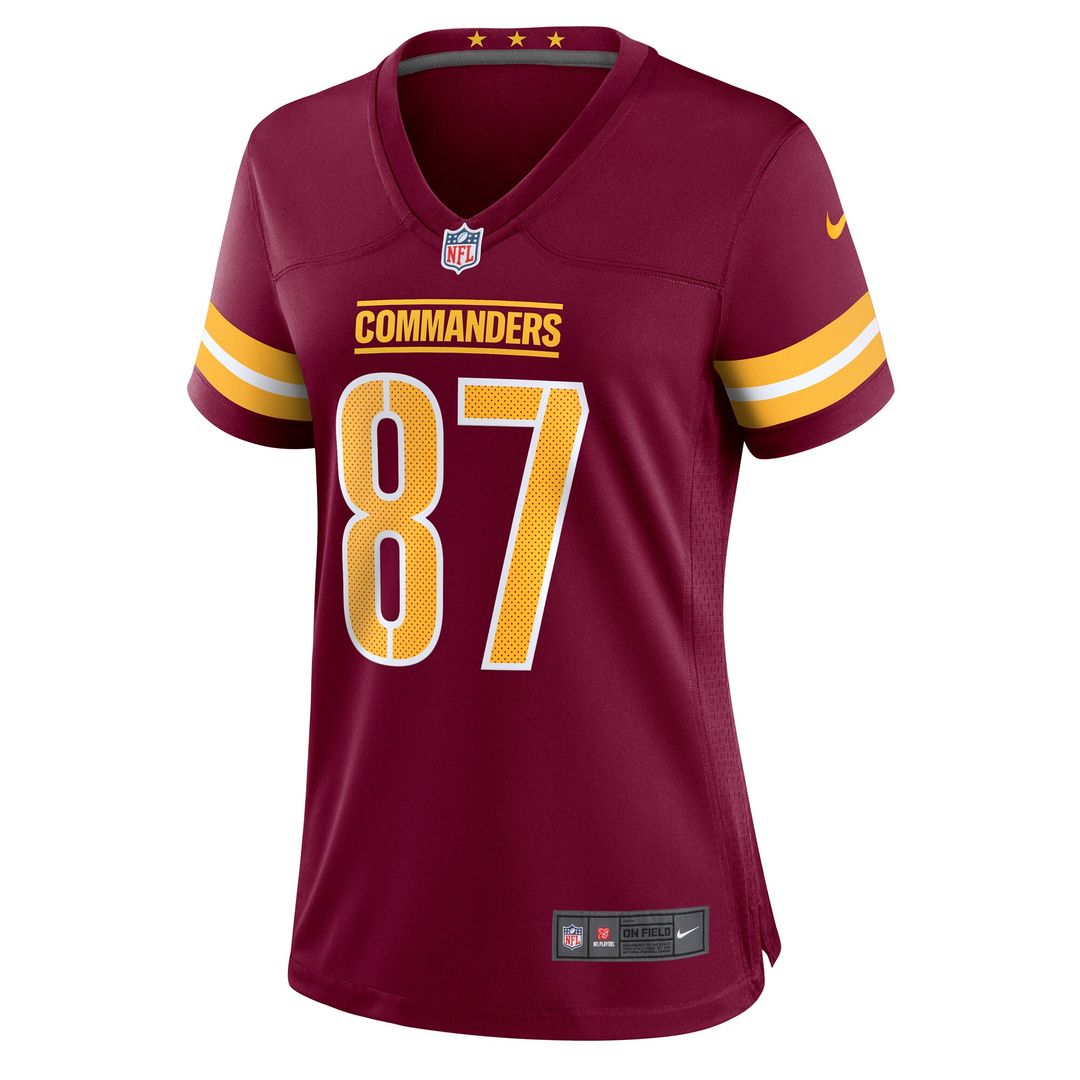 John Bates Washington Commanders Nike Women's Game Jersey - Burgundy Official NFL Team Apparel Football Fan Gear