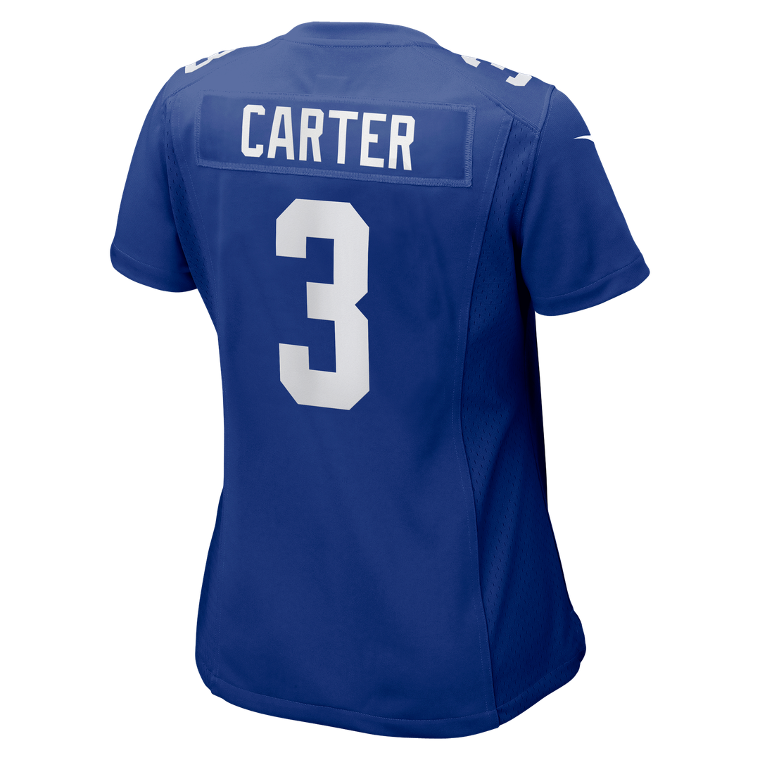 Abdul Carter New York Giants Nike Women's Team Game Jersey - Royal Official NFL Team Apparel Football Fan Gear