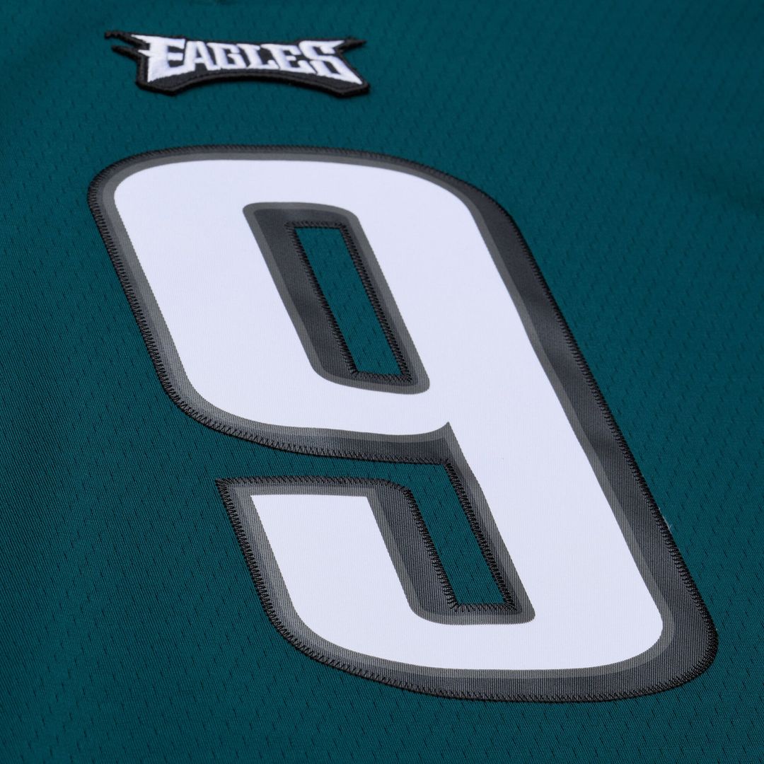 Nick Foles Philadelphia Eagles Mitchell & Ness Legacy Replica Jersey - Midnight Green Official NFL Team Apparel Football Fan Gear