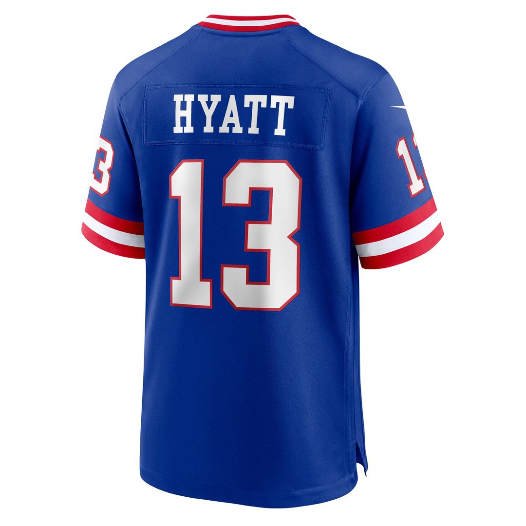 Jalin Hyatt New York Giants Nike Alternate Game Jersey - Royal Official NFL Team Apparel Football Fan Gear