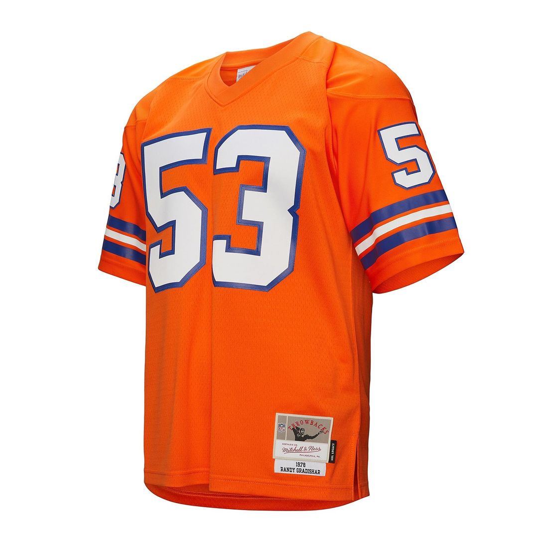 Randy Gradishar Denver Broncos Mitchell & Ness 1978 Legacy Replica Jersey - Orange Official NFL Team Apparel Football Fan Gear