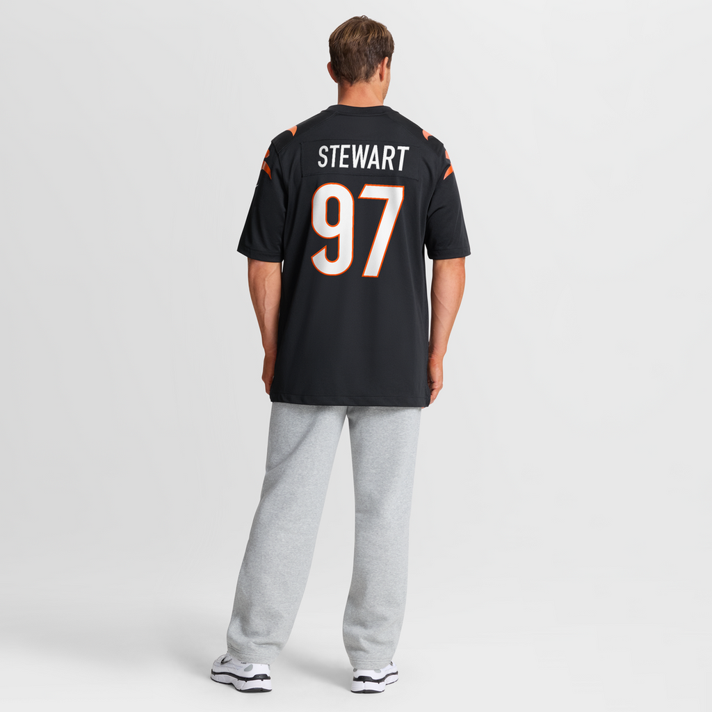 Shemar Stewart Cincinnati Bengals Nike Team Game Jersey - Black Official NFL Team Apparel Football Fan Gear