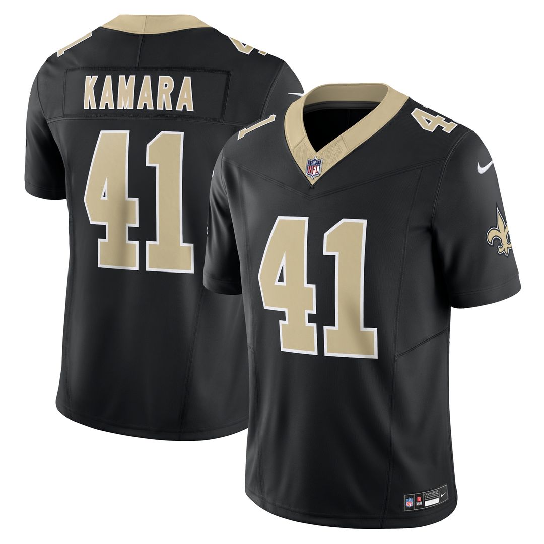 Alvin Kamara New Orleans Saints Nike Alternate Vapor F.U.S.E. Limited Jersey - White Official NFL Team Apparel Football Fan Gear
