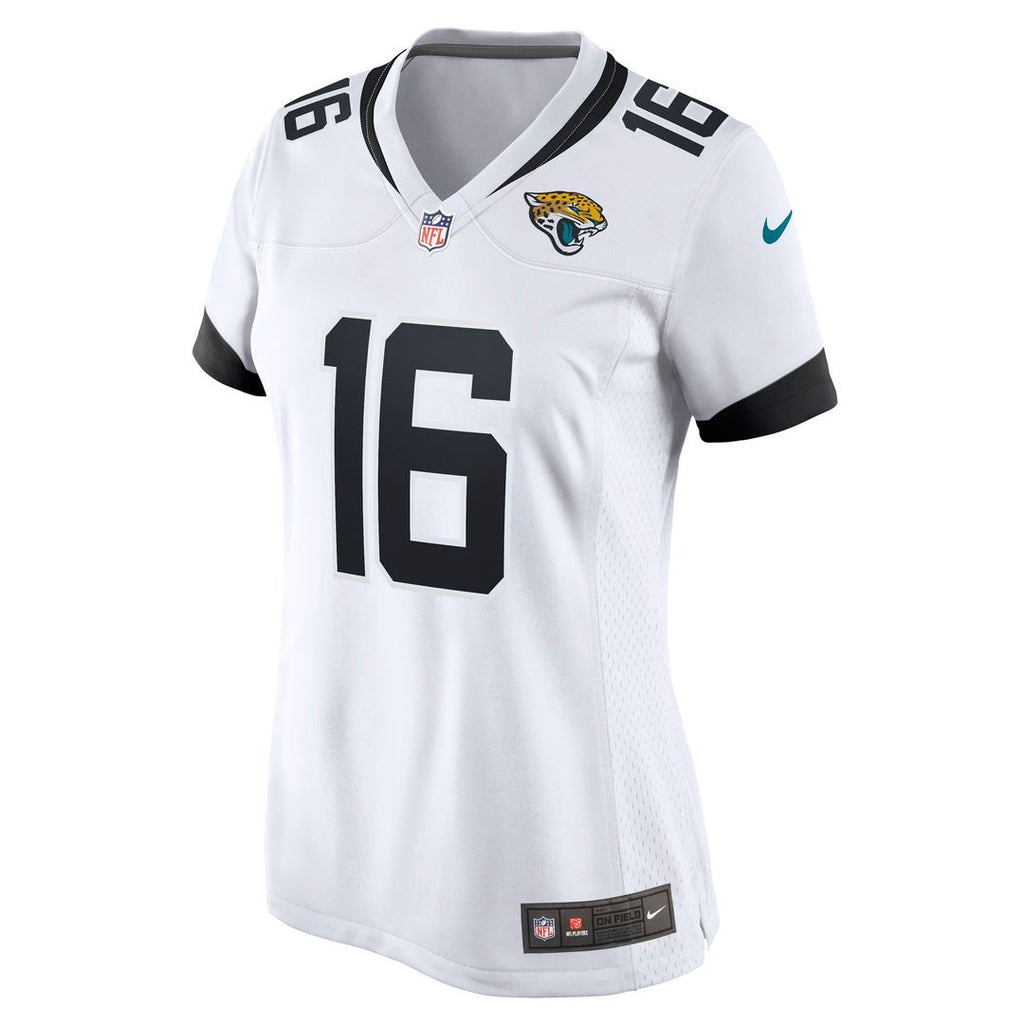 Trevor Lawrence Jacksonville Jaguars Nike Women's Game Jersey - White Official NFL Team Apparel Football Fan Gear