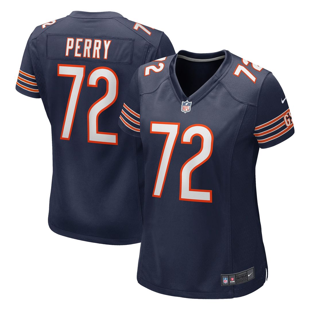 William Perry Chicago Bears Nike Women's Game Retired Player Jersey - Navy Official NFL Team Apparel Football Fan Gear
