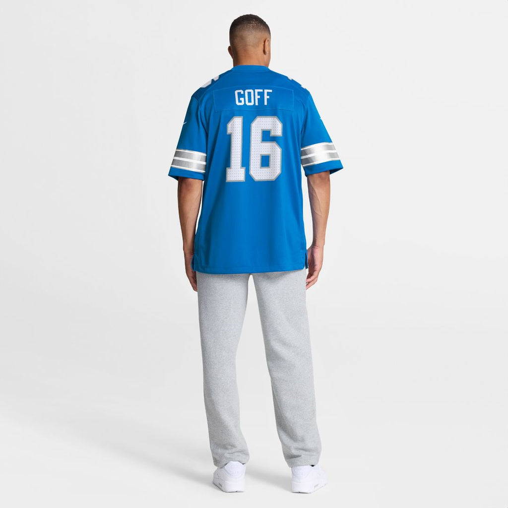 Jared Goff Detroit Lions Nike 2nd Alternate Game Jersey - Black Official NFL Team Apparel Football Fan Gear
