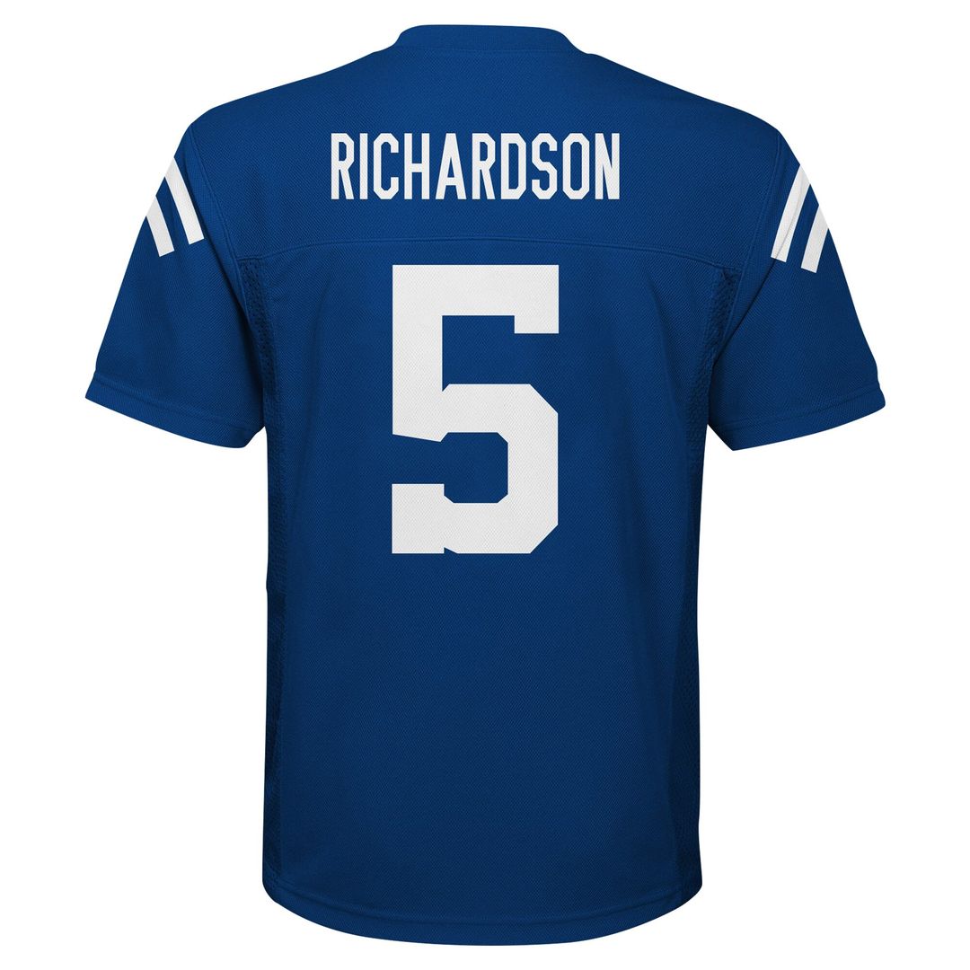 Anthony Richardson Indianapolis Colts Youth Replica Player Jersey - Royal Official NFL Team Apparel Football Fan Gear