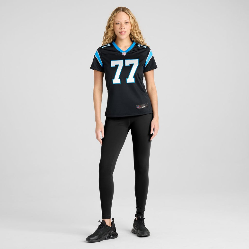 Yosh Nijman Carolina Panthers Nike Women's Game Jersey - Black Official NFL Team Apparel Football Fan Gear