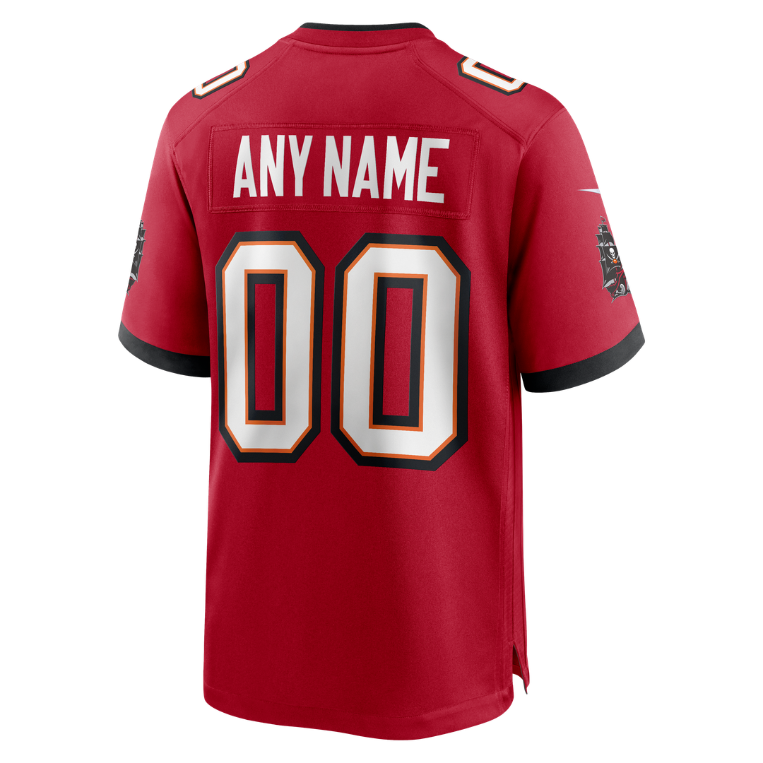 Men's Nike White Tampa Bay Buccaneers White Custom Game Jersey Official NFL Team Apparel Football Fan Gear