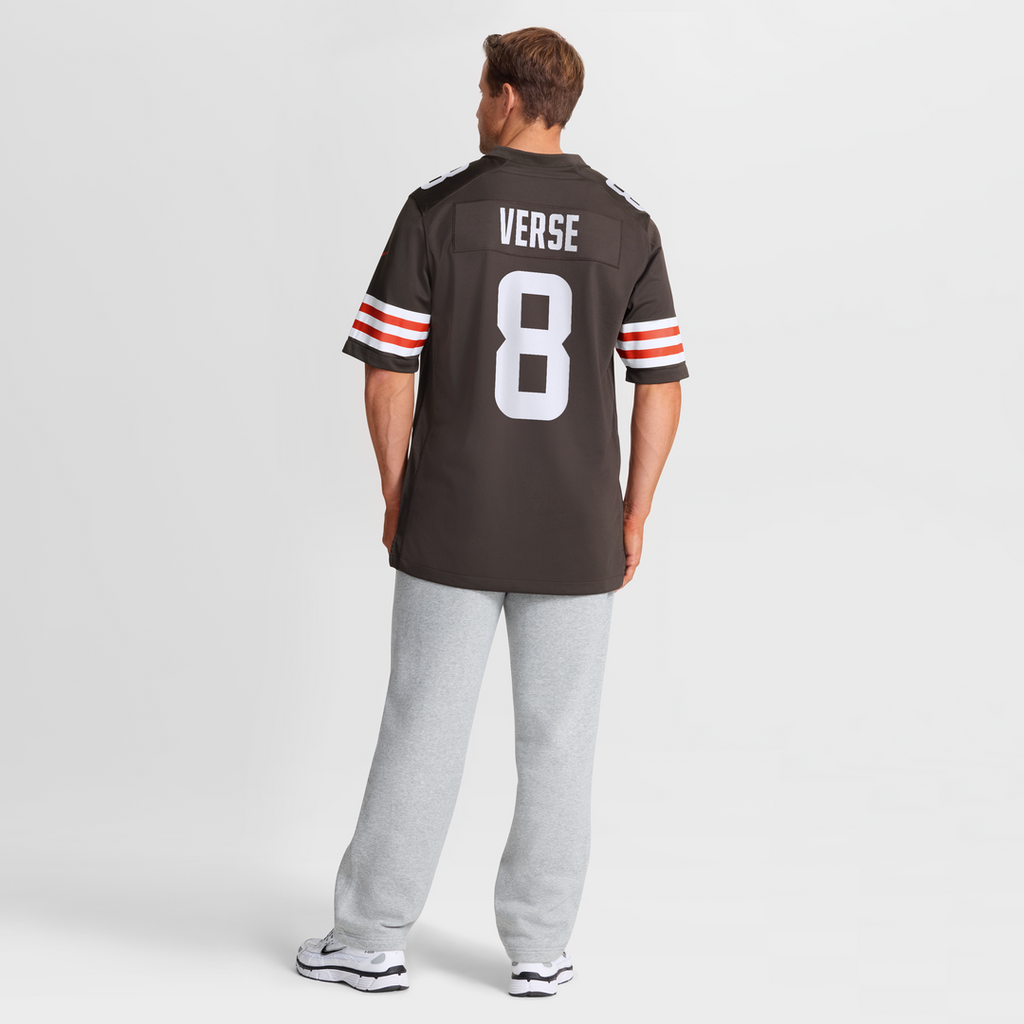 Jared Verse Cleveland Browns Nike Team Game Jersey - Brown Official NFL Team Apparel Football Fan Gear