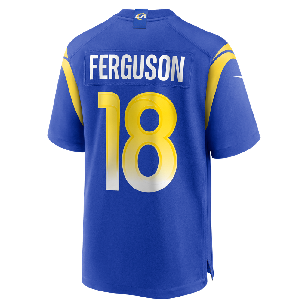 Terrance Ferguson Los Angeles Rams Nike Team Game Jersey - Royal Official NFL Team Apparel Football Fan Gear