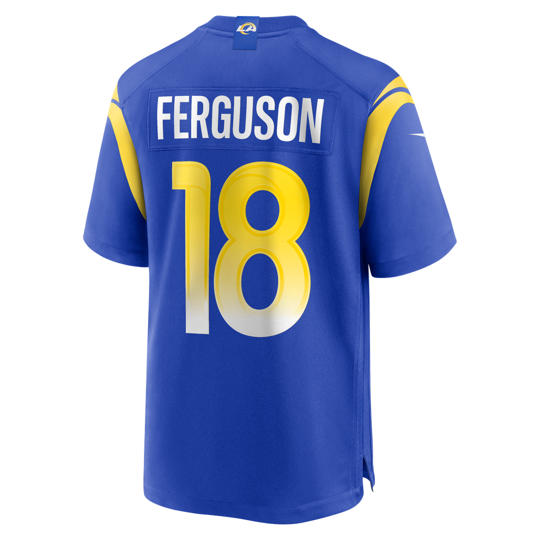 Terrance Ferguson Los Angeles Rams Nike Team Game Jersey - Royal Official NFL Team Apparel Football Fan Gear