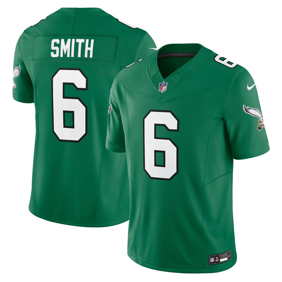 DeVonta Smith Philadelphia Eagles Nike Vapor F.U.S.E. Limited Jersey - Kelly Green Official NFL Team Apparel Football Fan Gear