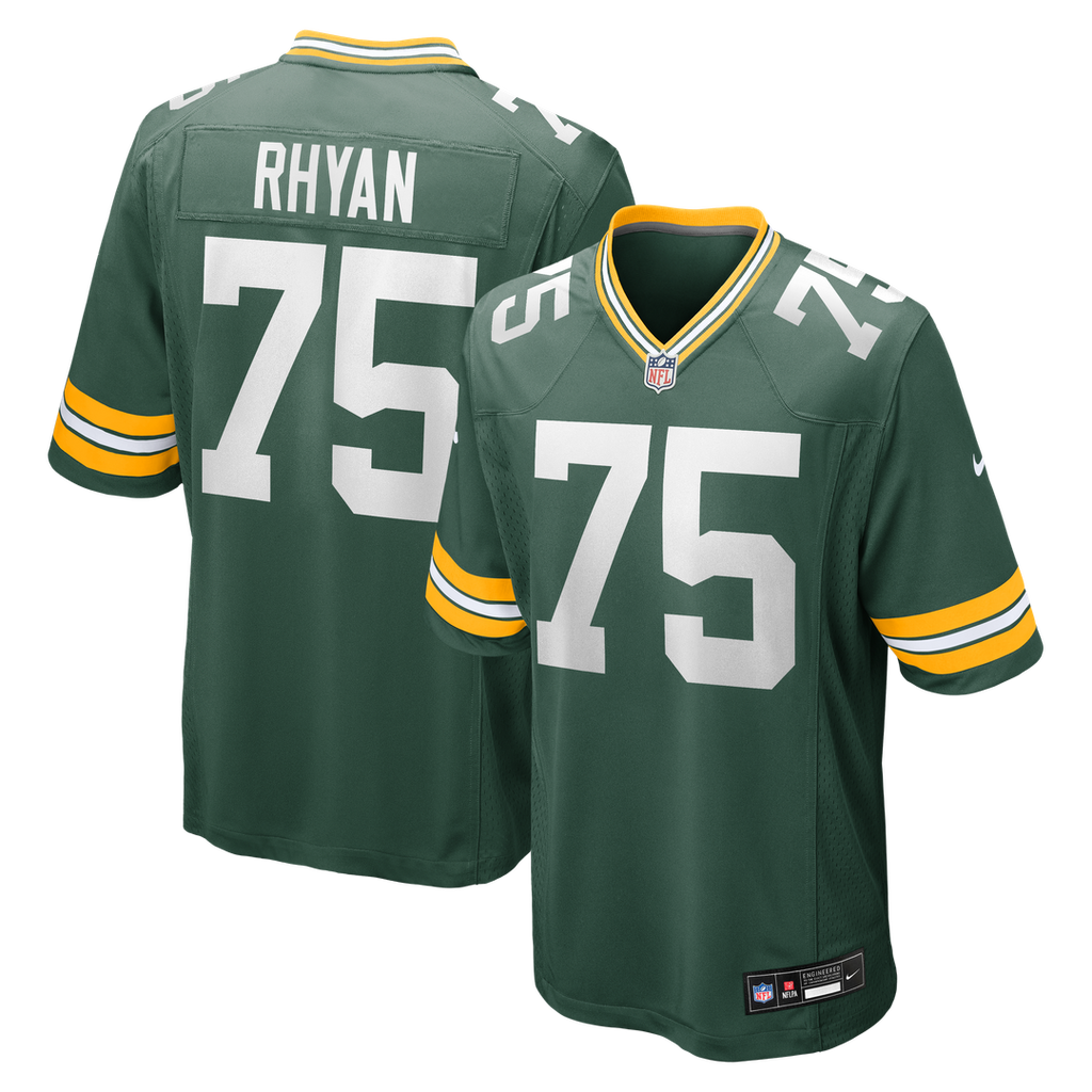 Sean Rhyan Green Bay Packers Nike Game Player Jersey - Green Official NFL Team Apparel Football Fan Gear