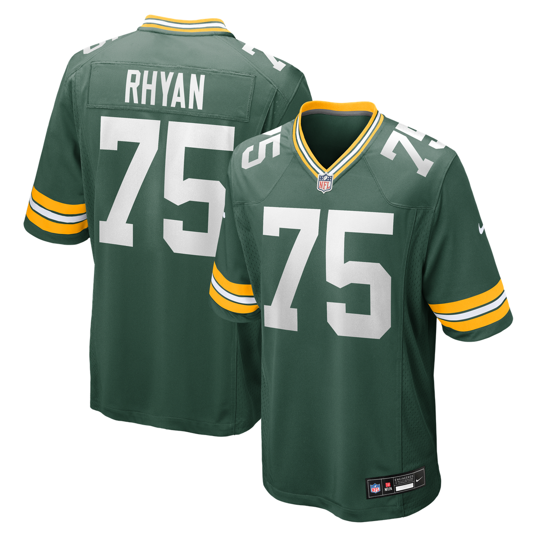 Sean Rhyan Green Bay Packers Nike Game Player Jersey - Green Official NFL Team Apparel Football Fan Gear