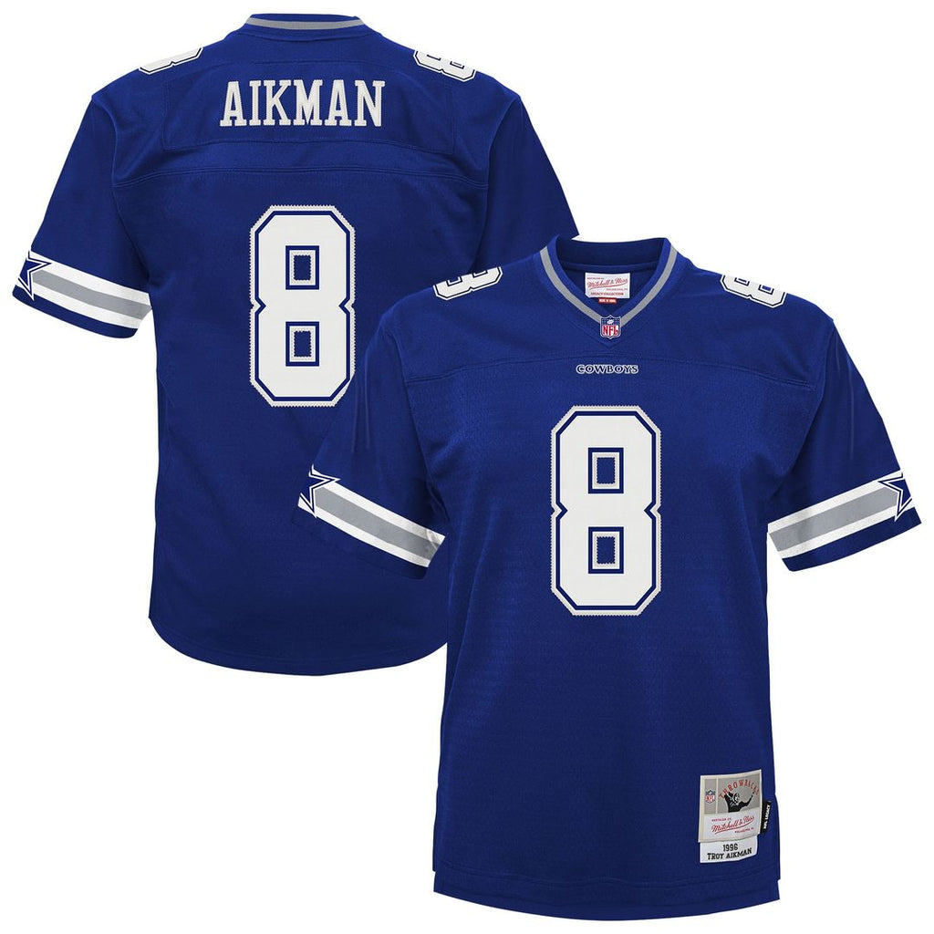 Troy Aikman Dallas Cowboys Mitchell & Ness Preschool 1996 Retired Player Legacy Jersey - Navy Official NFL Team Apparel Football Fan Gear