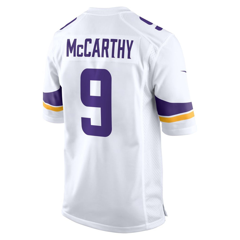 J.J. McCarthy Minnesota Vikings Nike 2nd Alternate Player Game Jersey - Purple Official NFL Team Apparel Football Fan Gear