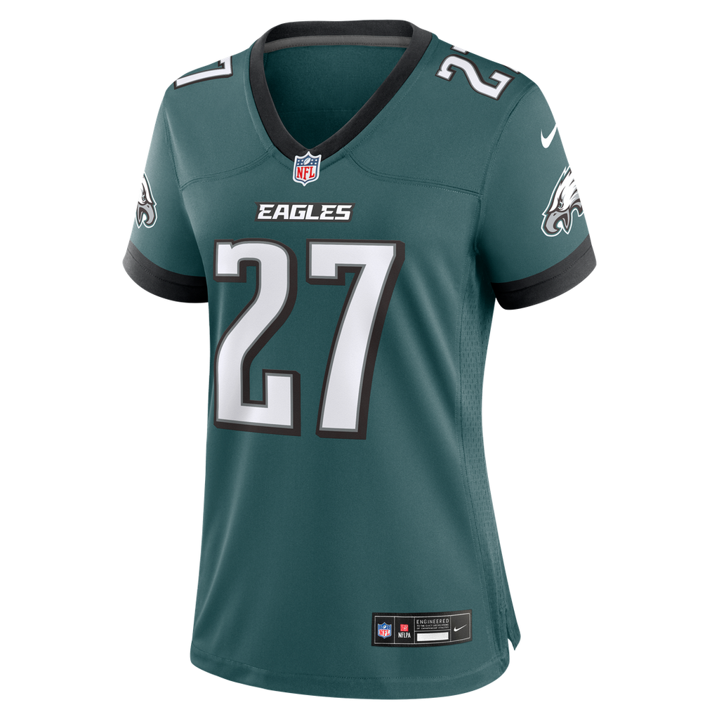 Quinyon Mitchell Philadelphia Eagles Nike Women's Team Game Jersey - Midnight Green Official NFL Team Apparel Football Fan Gear