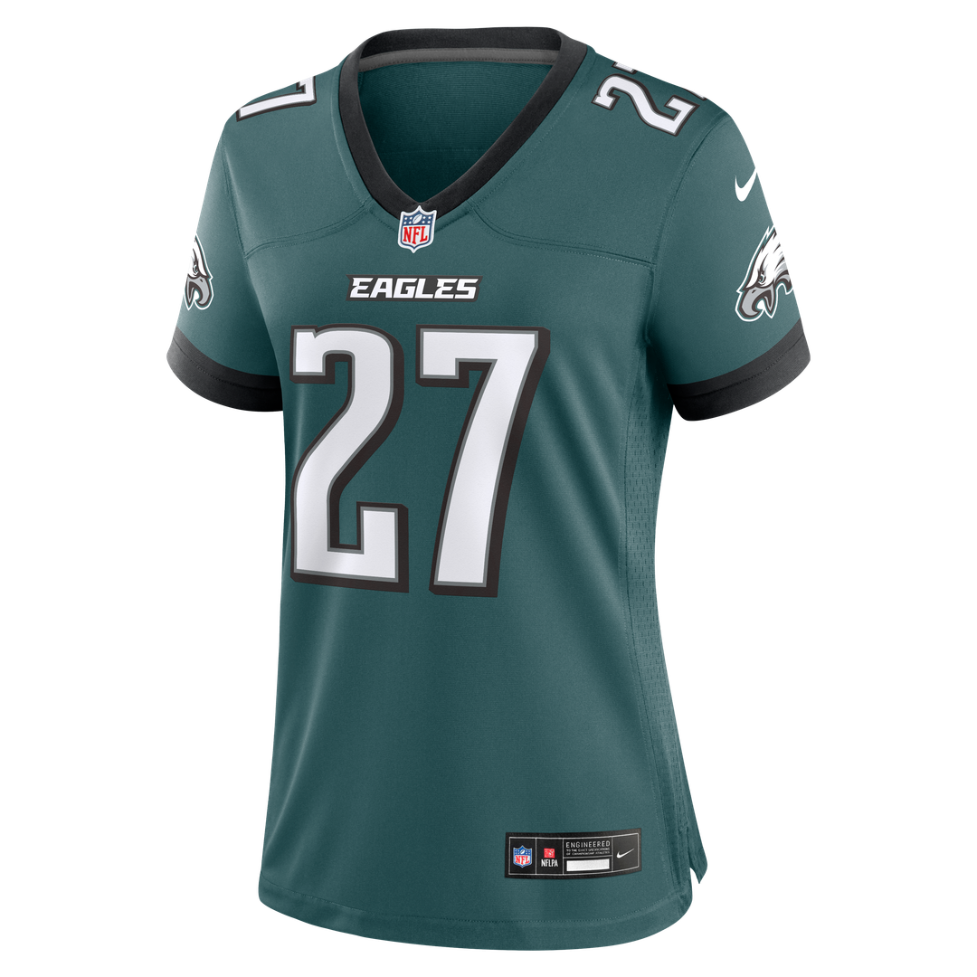 Quinyon Mitchell Philadelphia Eagles Nike Women's Team Game Jersey - Midnight Green Official NFL Team Apparel Football Fan Gear