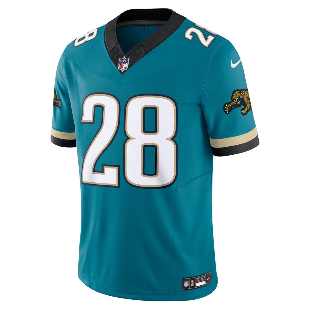 Fred Taylor Jacksonville Jaguars Nike Prowler Throwback Vapor F.U.S.E. Limited Retired Player Jersey - Teal Official NFL Team Apparel Football Fan Gea