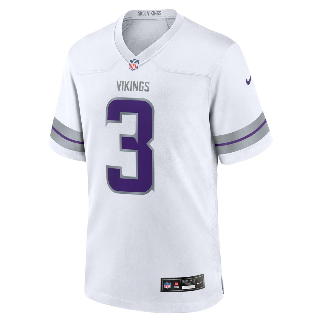 Jordan Addison Minnesota Vikings Nike Game Jersey - Purple Official NFL Team Apparel Football Fan Gear
