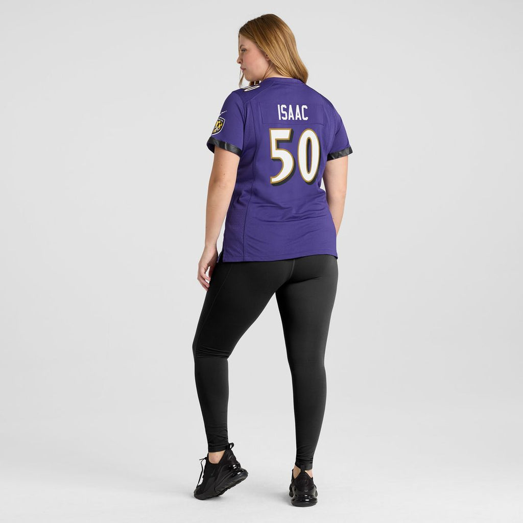Adisa Isaac Baltimore Ravens Nike Women's Game Jersey - Purple Official NFL Team Apparel Football Fan Gear