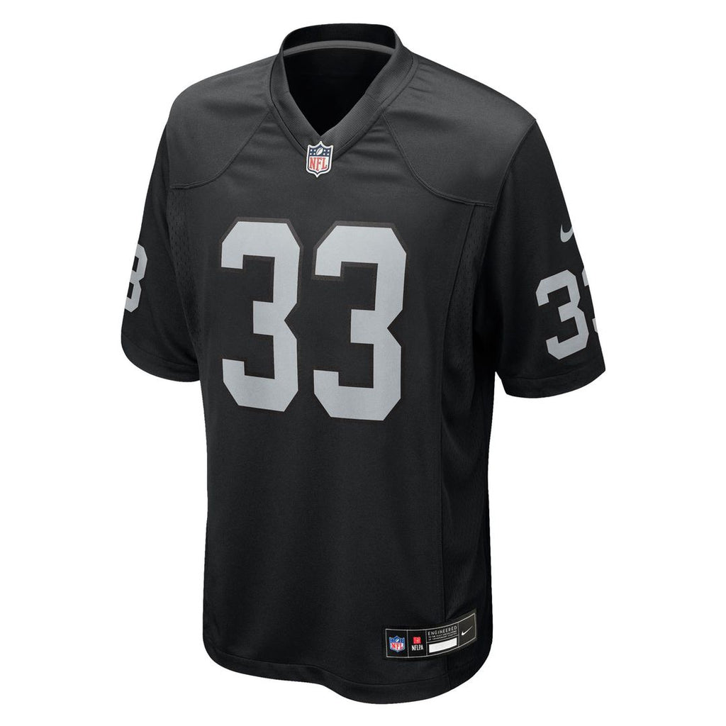 Jamal Adams Las Vegas Raiders Nike Team Game Jersey - Black Official NFL Team Apparel Football Fan Gear