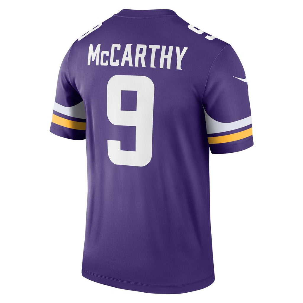 J.J. McCarthy Minnesota Vikings Nike Legend Player Performance Top - Purple NFL Fan Gear Popular Style