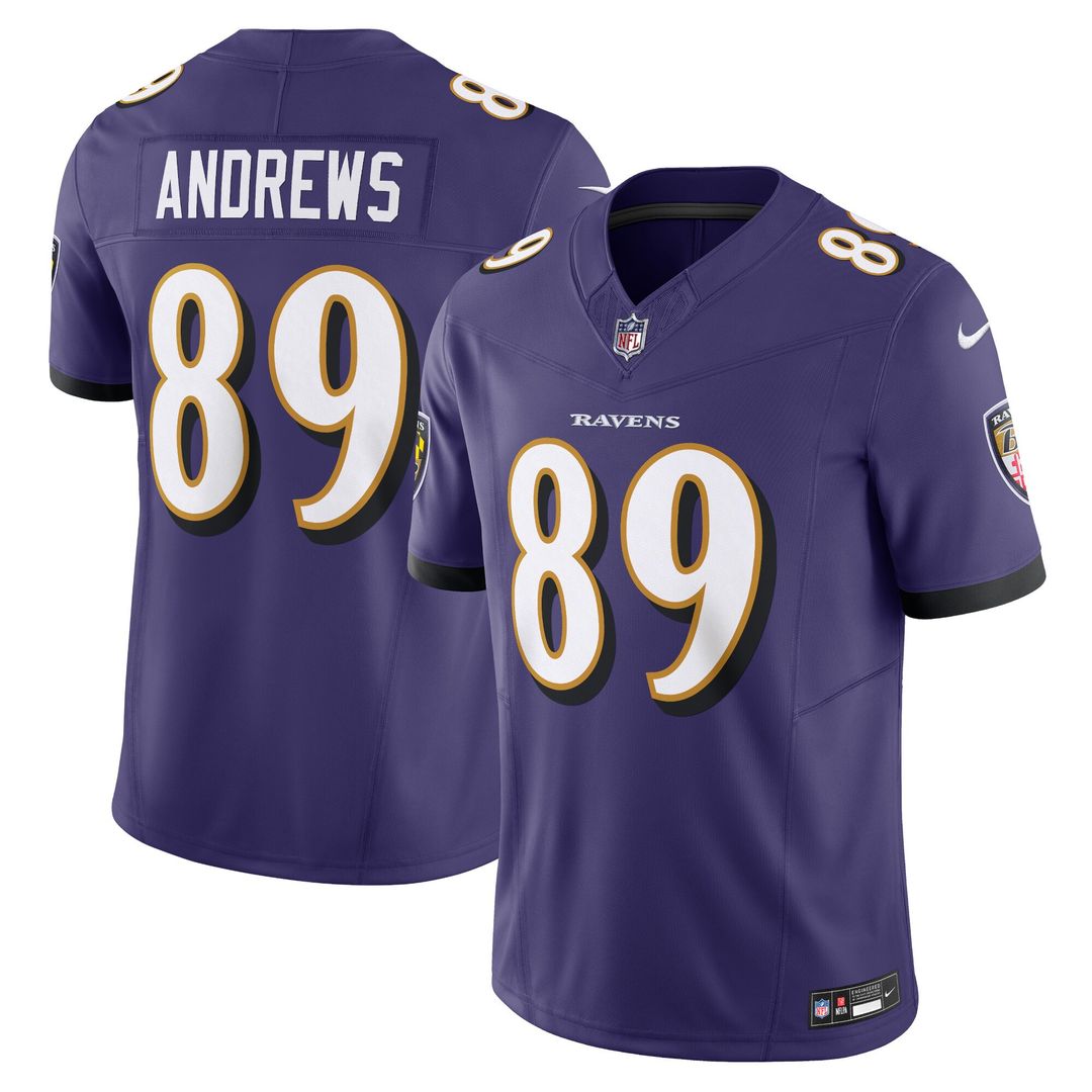 Mark Andrews Baltimore Ravens Nike Vapor F.U.S.E. Limited Jersey - Purple Official NFL Team Apparel Football Fan Gear