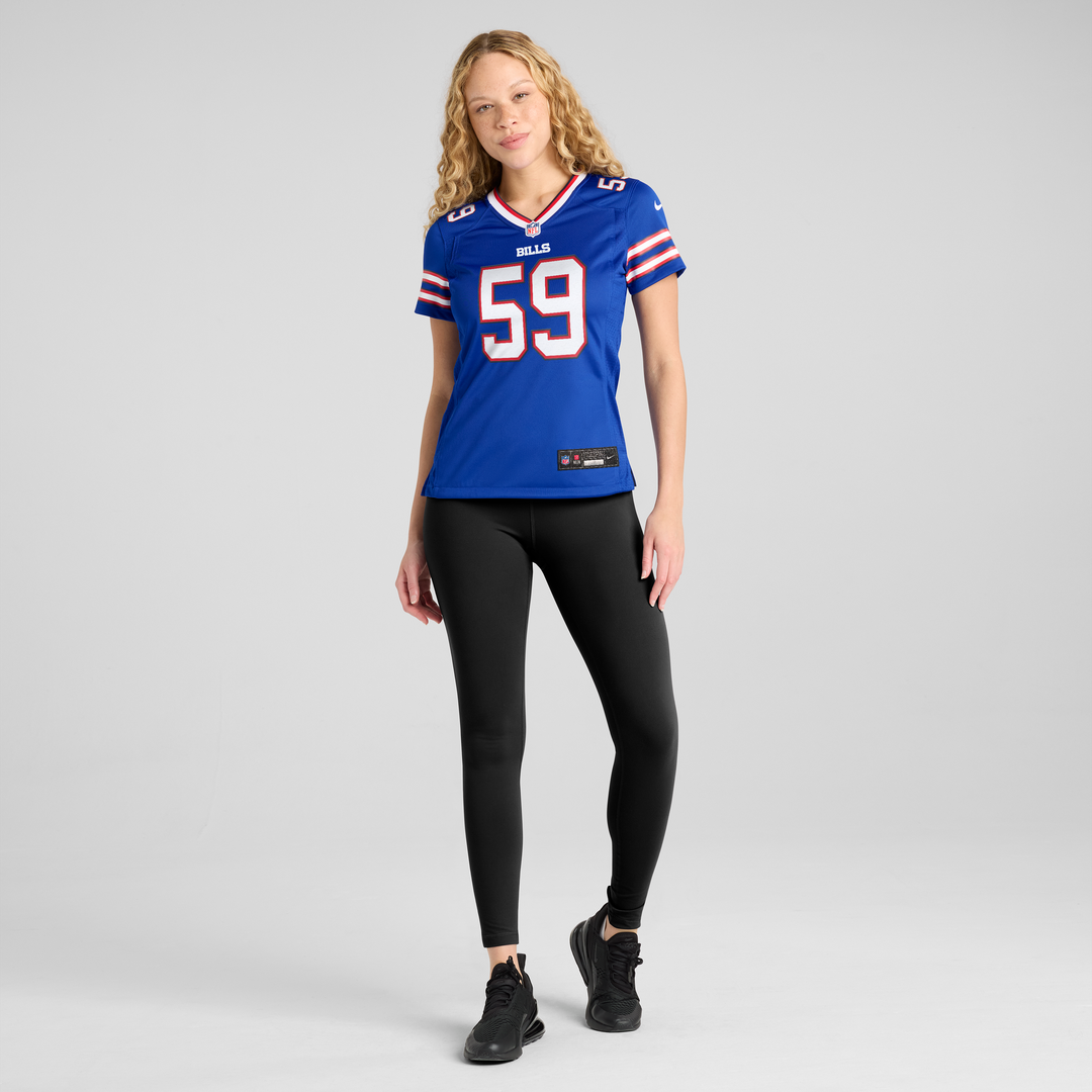Shaq Lawson Buffalo Bills Nike Women's Team Game Jersey - Royal Official NFL Team Apparel Football Fan Gear