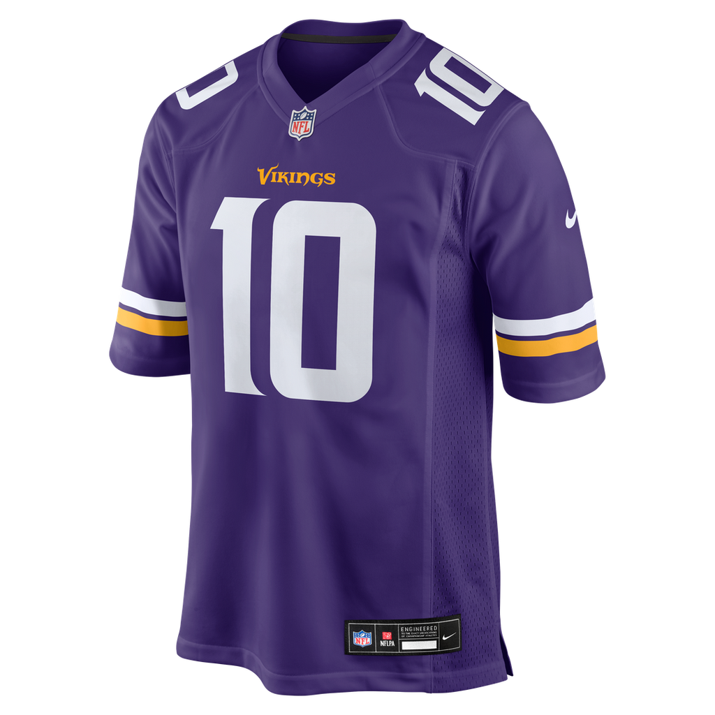 Fran Tarkenton Minnesota Vikings Nike Game Retired Player Jersey - Purple Official NFL Team Apparel Football Fan Gear