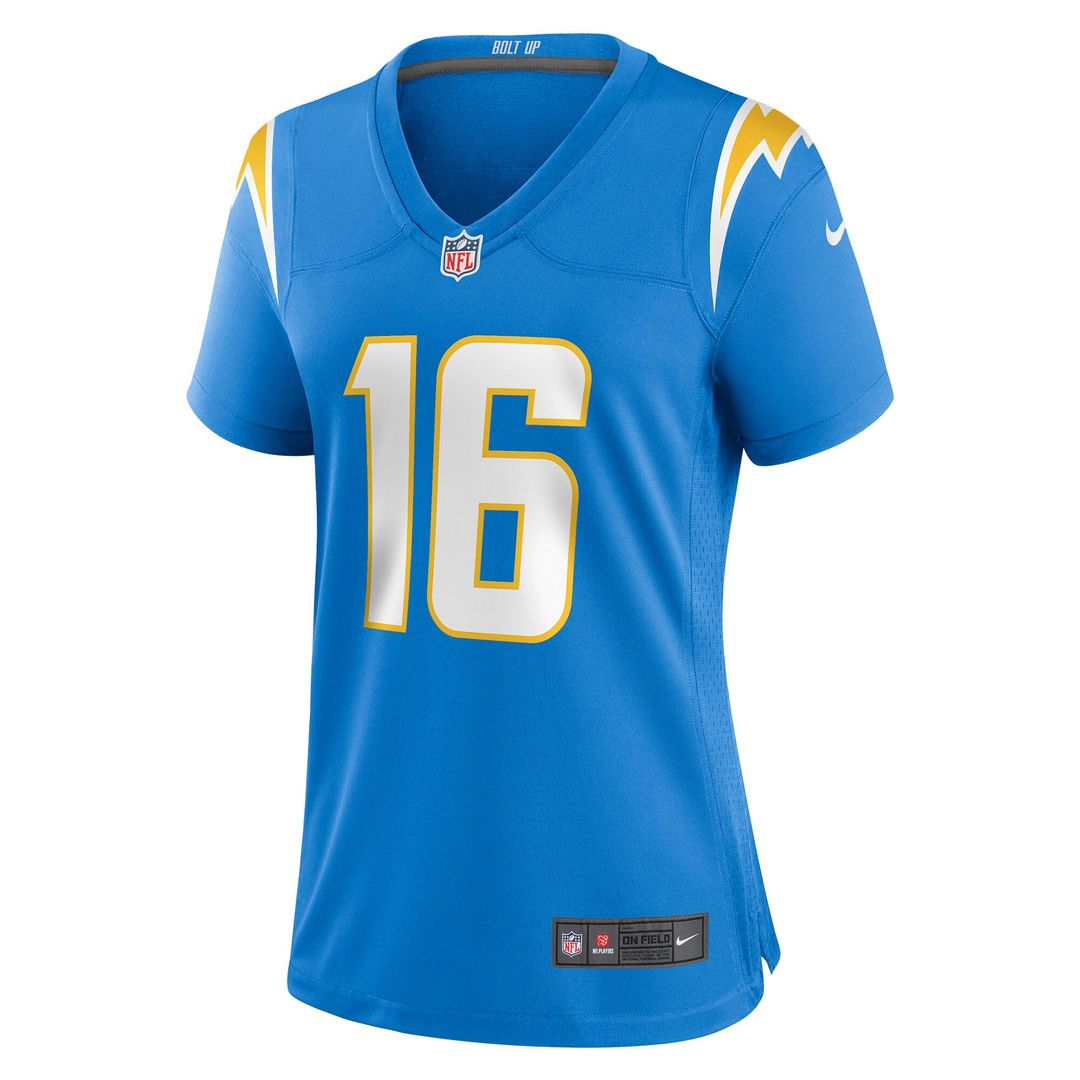 JK Scott Los Angeles Chargers Nike Women's Game Jersey - Powder Blue Official NFL Team Apparel Football Fan Gear