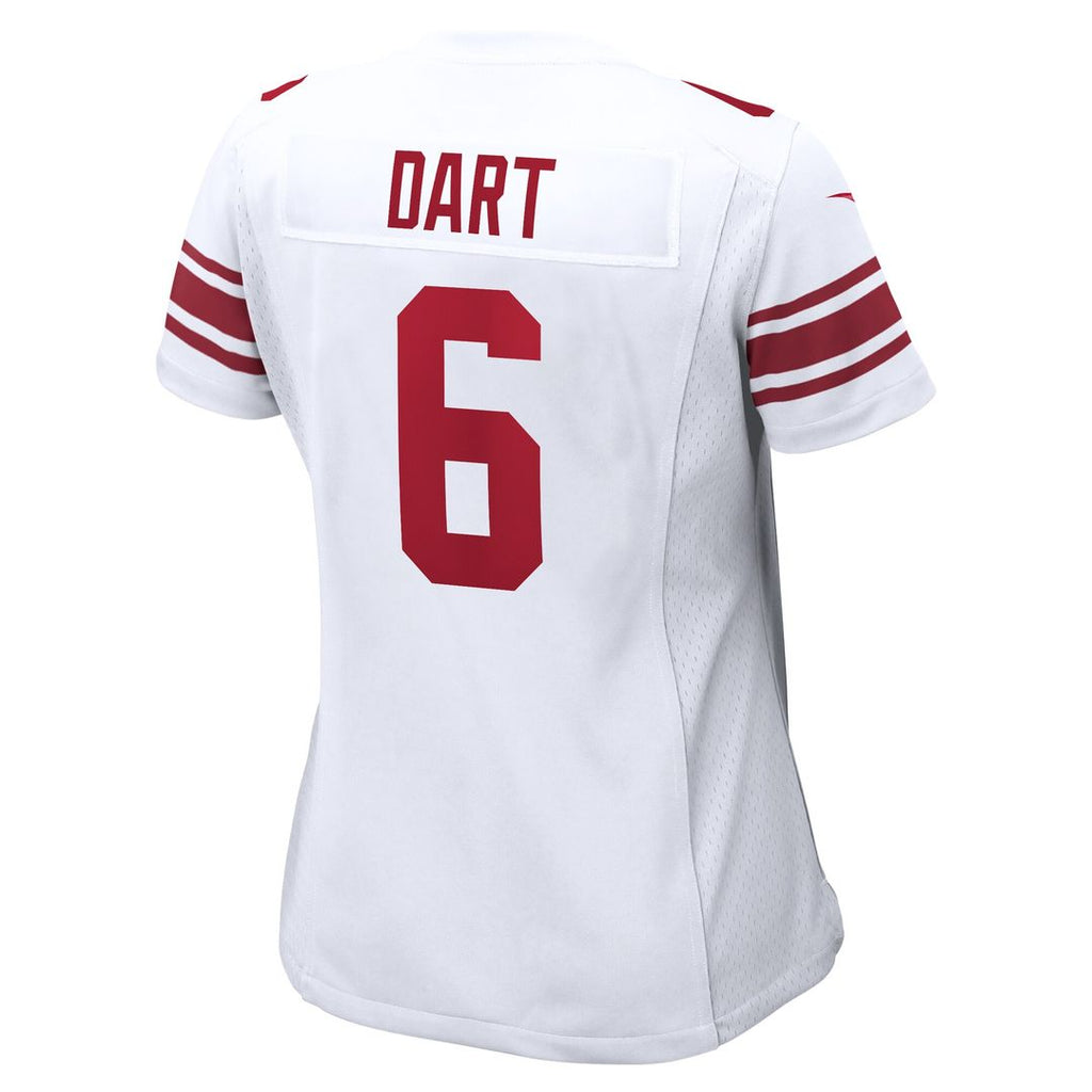 Jaxson Dart New York Giants Nike Women's Game Jersey - White Official NFL Team Apparel Football Fan Gear