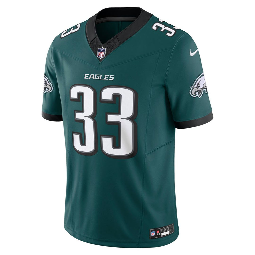 Cooper DeJean Philadelphia Eagles Nike Team Vapor F.U.S.E. Limited Jersey - Midnight Green Official NFL Team Apparel Football Fan Gear
